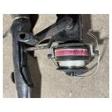 Shakespeare Spincast Pink Reel & Mixed Fishing Rods (Lot of 6)