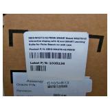 LAST ONE! 75" SMARTBOARD (Smart Board) SMART Technologies SBID-MX275-V2 4K / UHD Interactive Display / Touch Screen Monitor - NEW IN BOX!