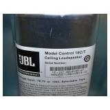 (4) JBL Control 16C/T 2-Way 6.5" Coaxial Ceiling Loudspeakers / Speakers with Tile Rails and Support Rings