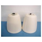 (2) QSC AD-P6T AcousticDesign Series 6.5" 2-Way 60W Pendant-Mount Loudspeakers / Speakers