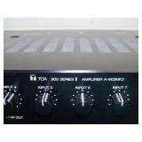 TOA 900 Series A-903MK2 30W 8-Channel Mixer / Amp / Amplifier with (3) Rear Modules