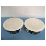 (2) QSC Low-Profile In-Ceiling Speakers