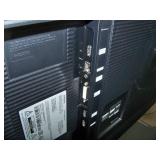 65" Samsung QB65R HDR 4K UHD (Ultra-High Def) Commercial Smart LED Display on Ergotron Neo-Flex Heavy-Duty Rolling TV Cart with Adjustable Shelf and Rotating TV Mount