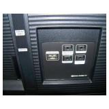 65" Samsung QB65R HDR 4K UHD (Ultra-High Def) Commercial Smart LED Display on Ergotron Neo-Flex Heavy-Duty Rolling TV Cart with Adjustable Shelf and Rotating TV Mount