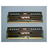 (2) Patriot Viper PV316G160C0K 3 DDR3 RAM 16GB (2x8GB) 1600MHz Desktop Memory Modules