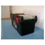 Durabuilt 20" Toolbox with (2) Detachable Organizers / Containers - includes random items inside