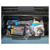 Durabuilt 20" Toolbox with (2) Detachable Organizers / Containers - includes random items inside