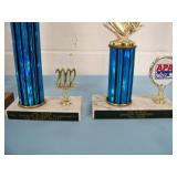(4) Pool Tournament Trophies