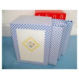 Recipe Book / Stationary Chest / Coupon Organizer - NEW IN PACKAGING