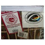 Miscellaneous Throw / Blanket / Trellis / Bedding / Kitchen Towel and Hot Pad and Notepad Holder - some items NEW in Original Packaging