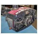 Game Fisher 3 HP Outboard Boat Motor, Anchor and Small Section of Chain