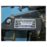 Game Fisher 3 HP Outboard Boat Motor, Anchor and Small Section of Chain