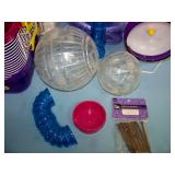 KayTee CritterTrail Turn-About Hamster / Gerbil Habitat / Cage with Accessories - includes Original Box