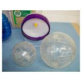 KayTee CritterTrail Turn-About Hamster / Gerbil Habitat / Cage with Accessories - includes Original Box