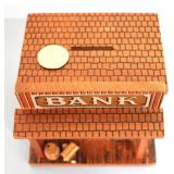 Old Western Coin / Money Saving Bank - in Original Box