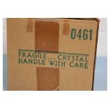 Princess House Crystal Serving Dish with Cover - in Original Box