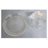 Princess House Crystal Serving Dish with Cover - in Original Box