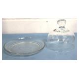Princess House Crystal Serving Dish with Cover - in Original Box