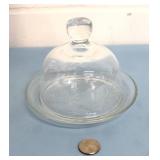 Princess House Crystal Serving Dish with Cover - in Original Box