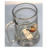 Princess House Pheasant Crystal Mug / Drinking Glass - in Original Box