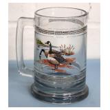 Princess House Canadian Geese Crystal Mug / Drinking Glass - in Original Box