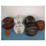 Backyard Sports Equipment - Badminton, Bocce Ball, Misc Footballs/Soccer Balls/Basketballs, Baseball Gear, Slammo Game and more