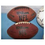 Backyard Sports Equipment - Badminton, Bocce Ball, Misc Footballs/Soccer Balls/Basketballs, Baseball Gear, Slammo Game and more