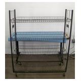 Multi-Shelf Rolling Cart