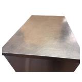 Stainless Steel Table with removable shelf
