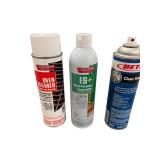 Box of Cleaners for Glass, Oven and Insecticide