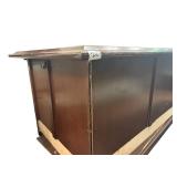 L Shaped Wooden Shaped Bar