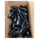 Black Food Serving Tongs