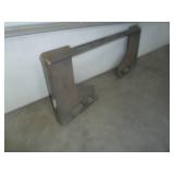 Wolverine Skid Steer Back Plate No Center