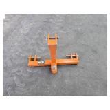 Wolverine 3 Point Hitch Ball Adapter Yellow