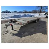 1978 Frue Home Made Flat Bed Trailer