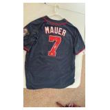 Autographed Joe Mauer Minnesota Twins Jersey, Twins Legend and Hall of Famer, Autograph is PSA Authenticated