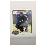 Autographed Team Issued Photo AJ Pierzynski Minnesota Twins