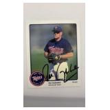 Autographed Team Issued Photo Ron Gardenhire Minnesota Twins