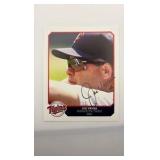 Autographed Team Issued Photo Joe Vavra Minnesota Twins