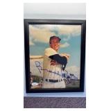 Brooks Robinson Autographed Picture Autograph Authenticated by JSA Authentication, MLB Legend and Hall of Famer Baltimore Orioles