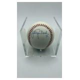 Johan Santana Autographed Baseball Minnesota Twins Legendary Pitcher