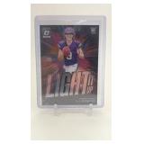 2024 Donruss Optic Light it Up Insert Card J.J. McCarthy Minnesota Vikings Card