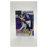 2019 Score All Hands Team Insert Card Adam Thielen Minnesota Vikings