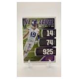 2021 Score Next Level Stats Insert Card Adam Thielen Minnesota Vikings Card