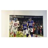 Harrison Smith and Andrew Sendejo Autographed Team Issue Picture Minnesota Vikings Legend