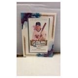 2007 Topps Allen and Ginter Justin Morneau On Card Autographed Card Minnesota Twins