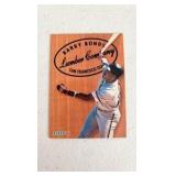 1994 Fleer Barry Bonds Lumber Company Insert Card