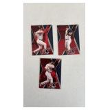 2009 Upper Deck X Minnesota Twins Team Set 3 Cards