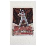 2022 Donruss Unleashed Insert Card Ryne Sandberg MLb Hall of Fame Chicago Cubs