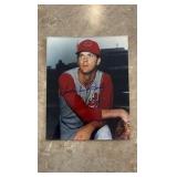 Sam McDowell Autographed 8x10 Baseball Picture